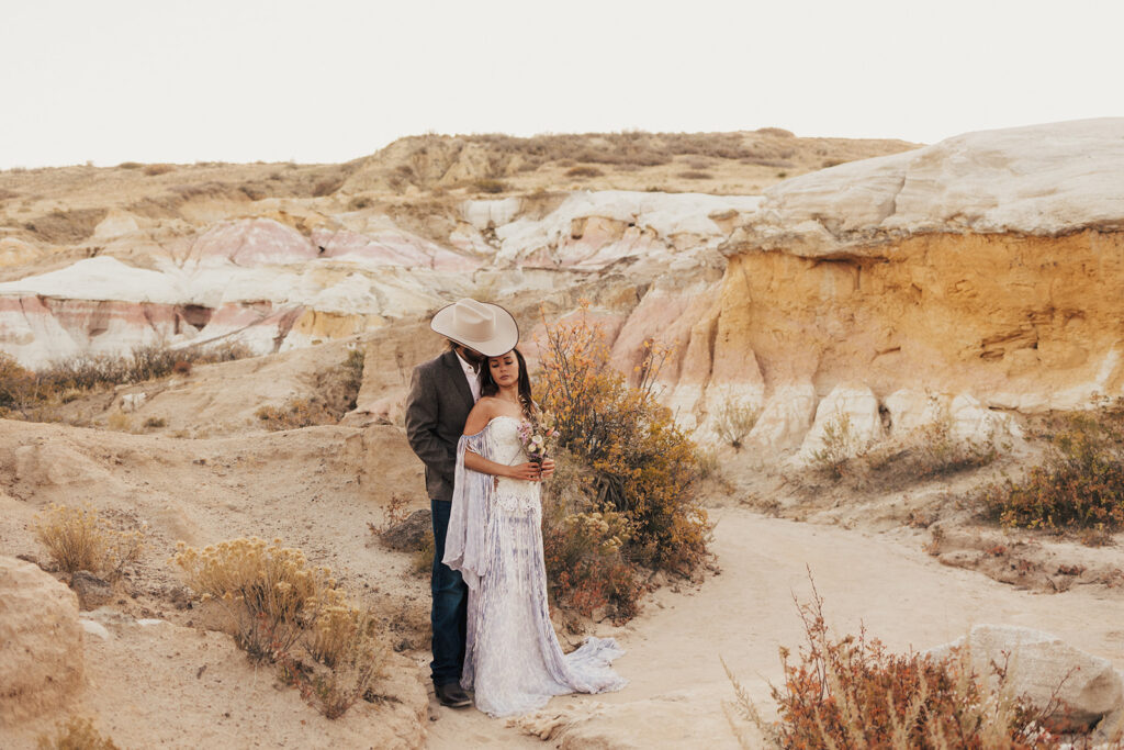 Elopement in Paint Mines, Colorado