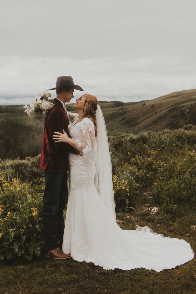 An Adventurous Sunrise Grand Teton Elopement