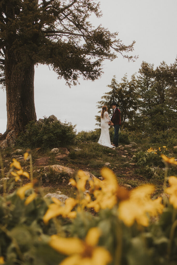 An Adventurous Sunrise Grand Teton Elopement