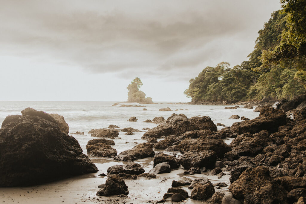 costa rican beach