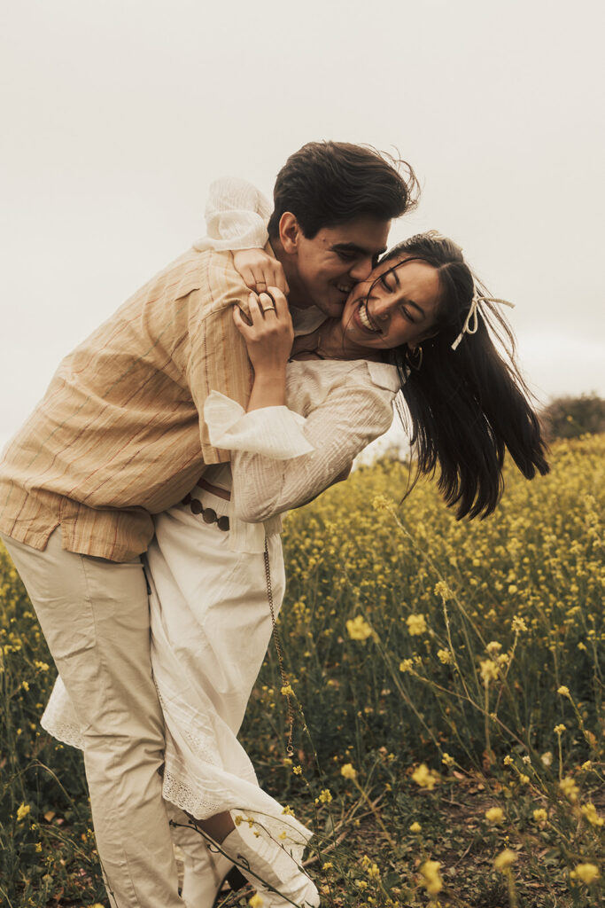 a costa rica field elopement photoshoot