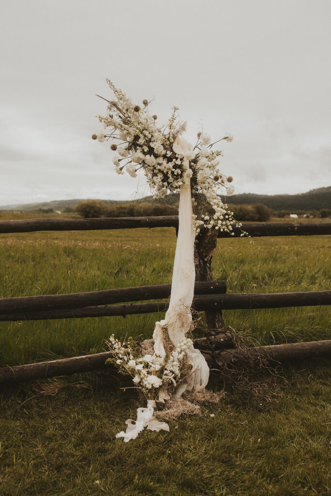 western wedding decor