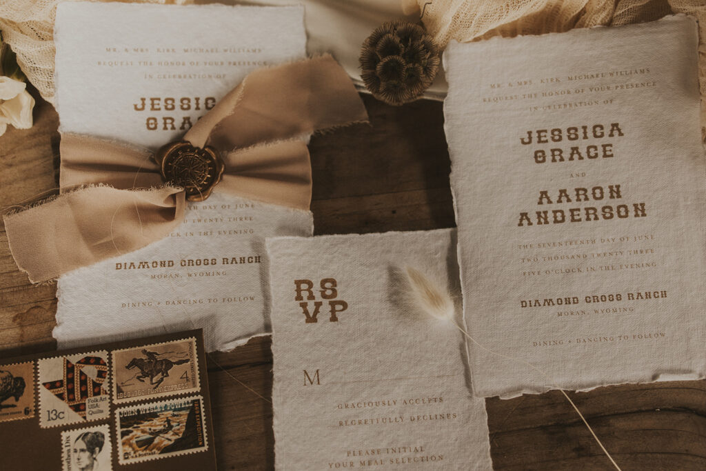 western wedding decor