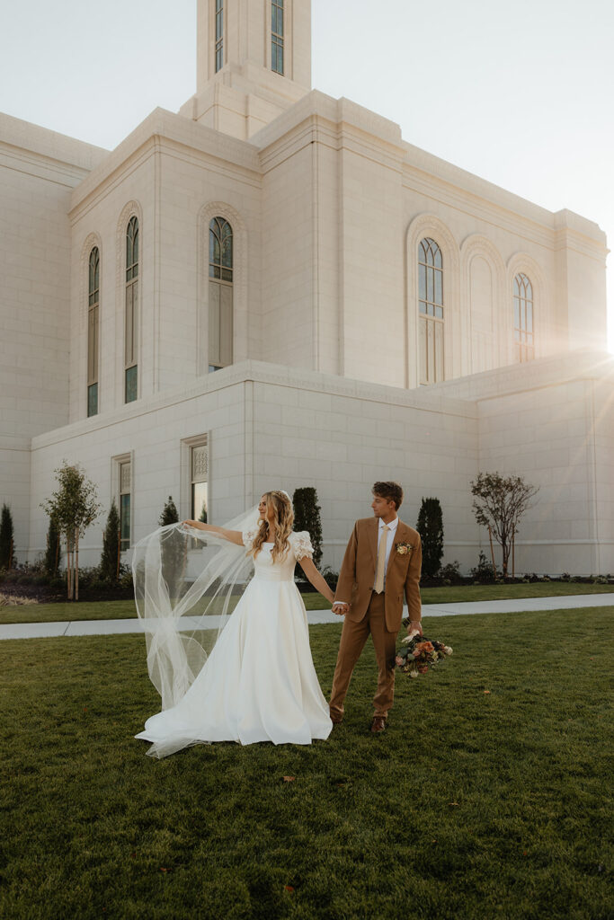 couple at their dream wedding
