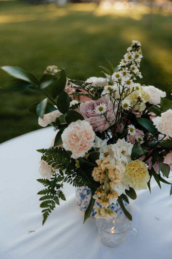 beautiful reception details 