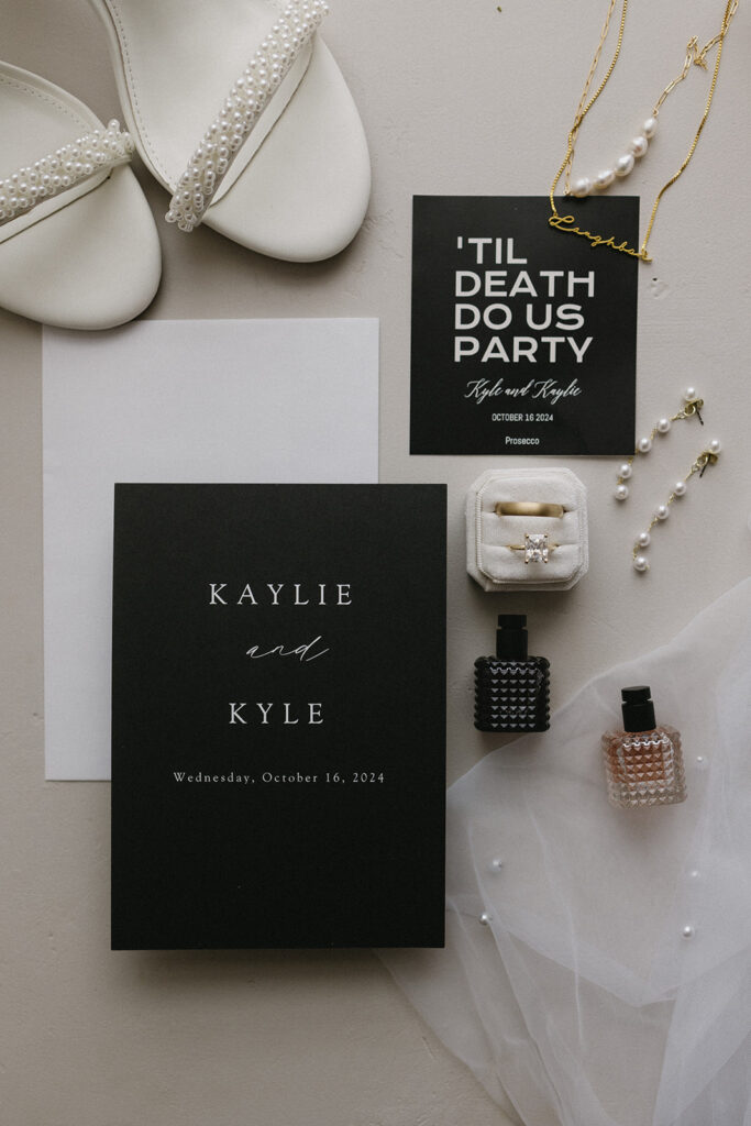 beautiful details at the adventurous elopement