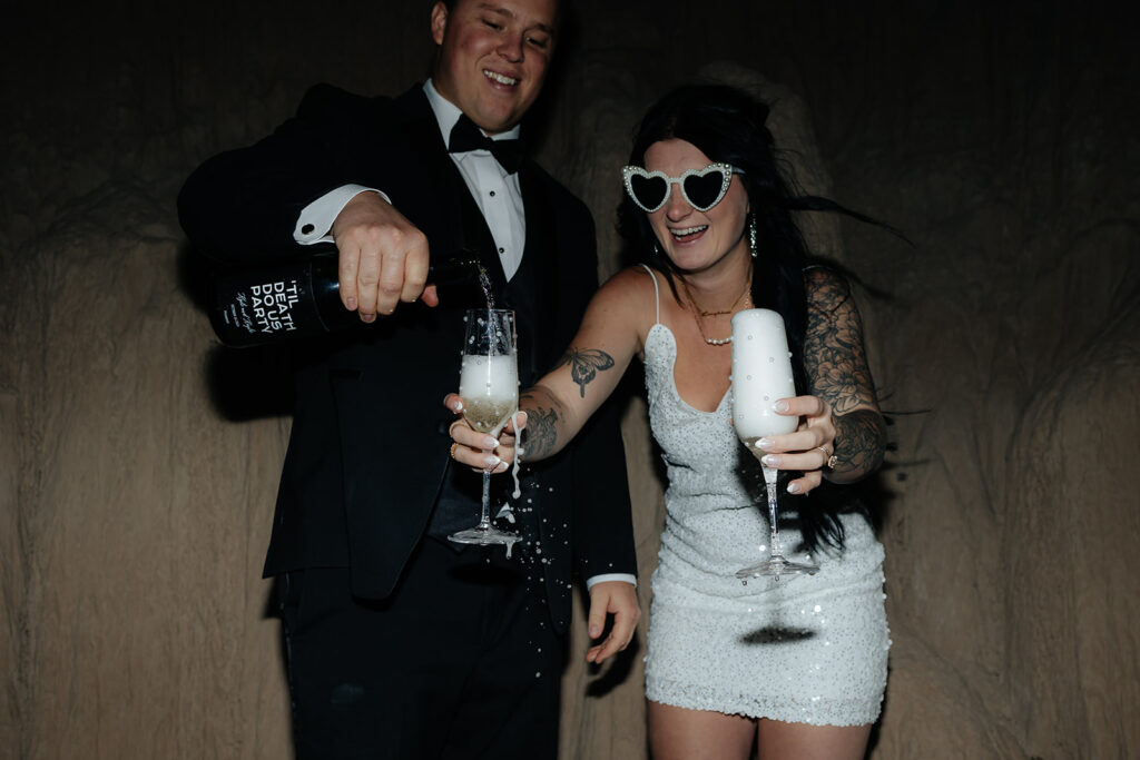 Chic, Adventurous, and Totally Theirs: Kyle & Kaylie’s Cathedral Gorge State Park Elopement