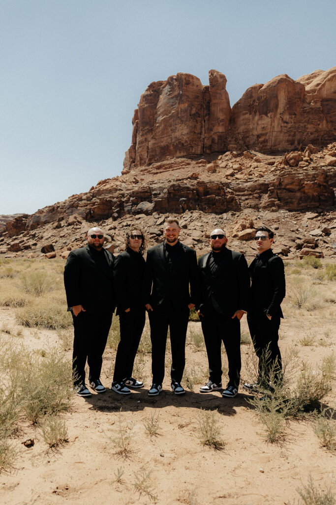 Romantic Utah Desert Wedding at The Red Earth Venue: Zac & Sophia’s Day
