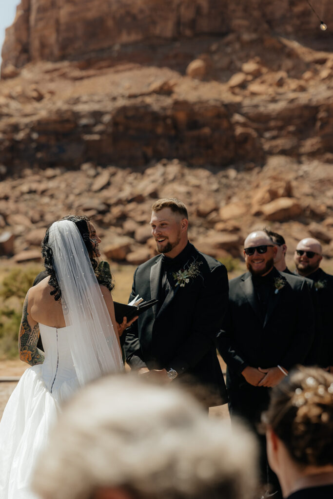 Romantic Utah Desert Wedding at The Red Earth Venue: Zac & Sophia’s Day
