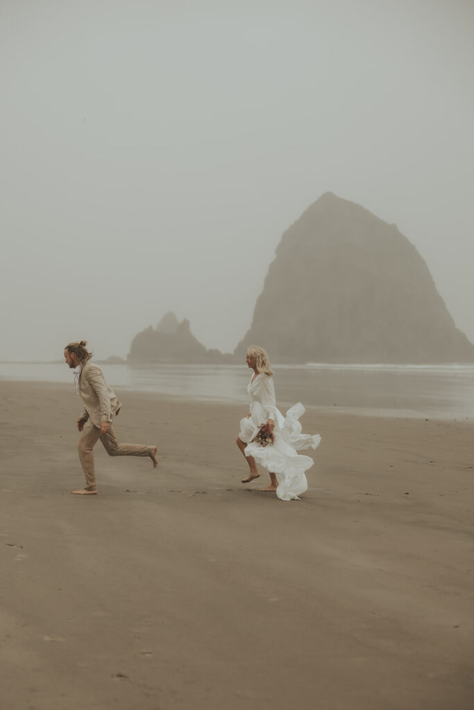 couple at their dream elopement