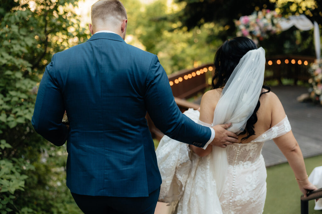 Elijah & Allison’s Classy Disney-Inspired Log Haven Wedding in the Utah Mountains