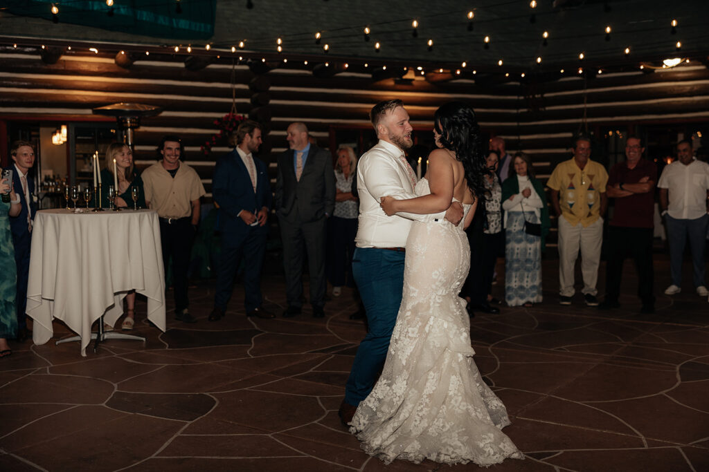 Elijah & Allison’s Classy Disney-Inspired Log Haven Wedding in the Utah Mountains