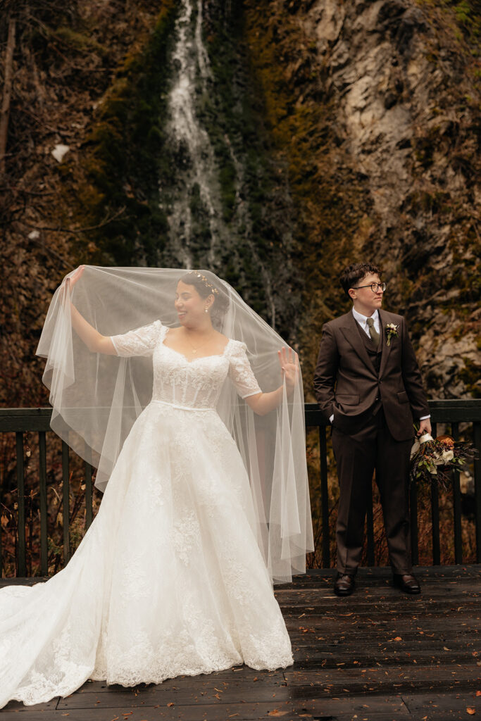 A Cozy Winter Wedding at Log Haven | An Intimate Mountain Celebration in Utah