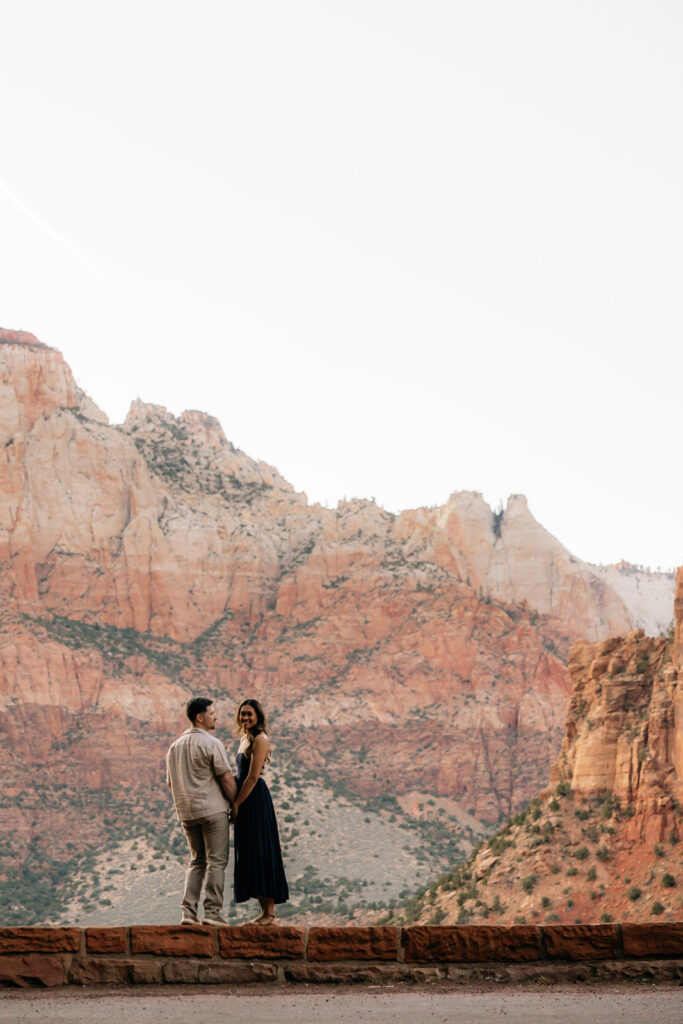 Zion National Park Couples Photos: The Best Trail for Adventure Sessions