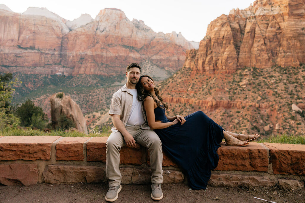 Zion National Park Couples Photos: The Best Trail for Adventure Sessions