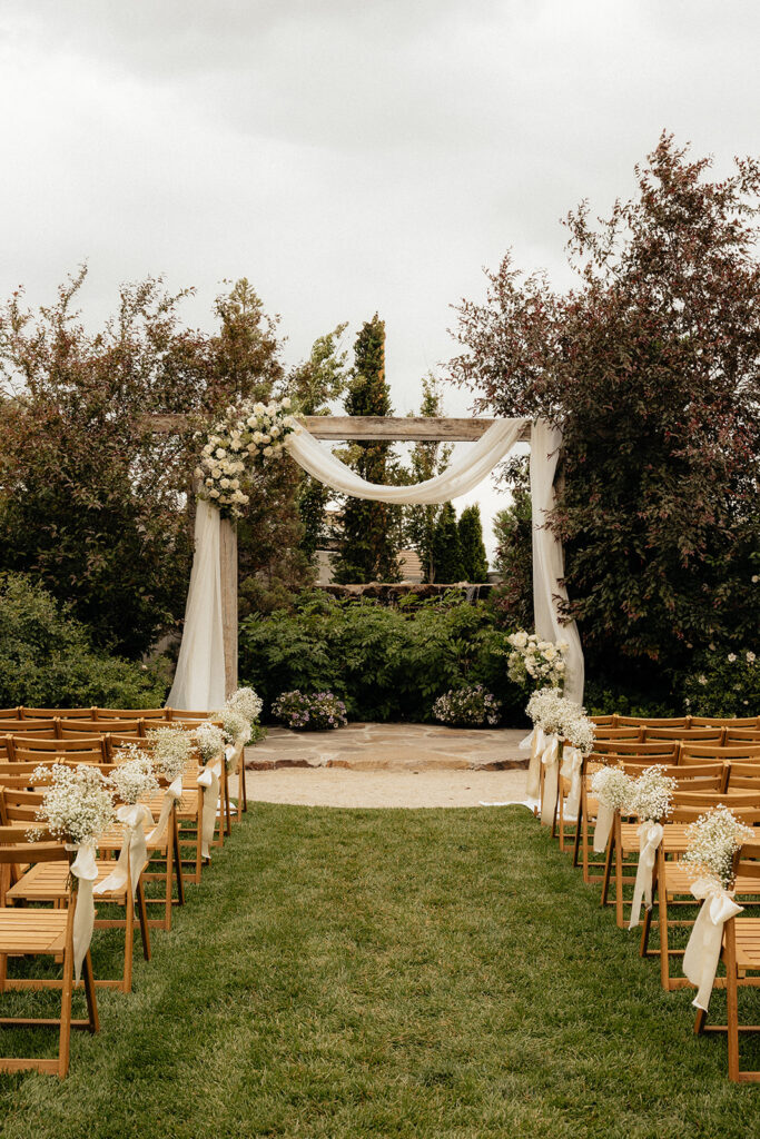 stunning wedding ceremony decor