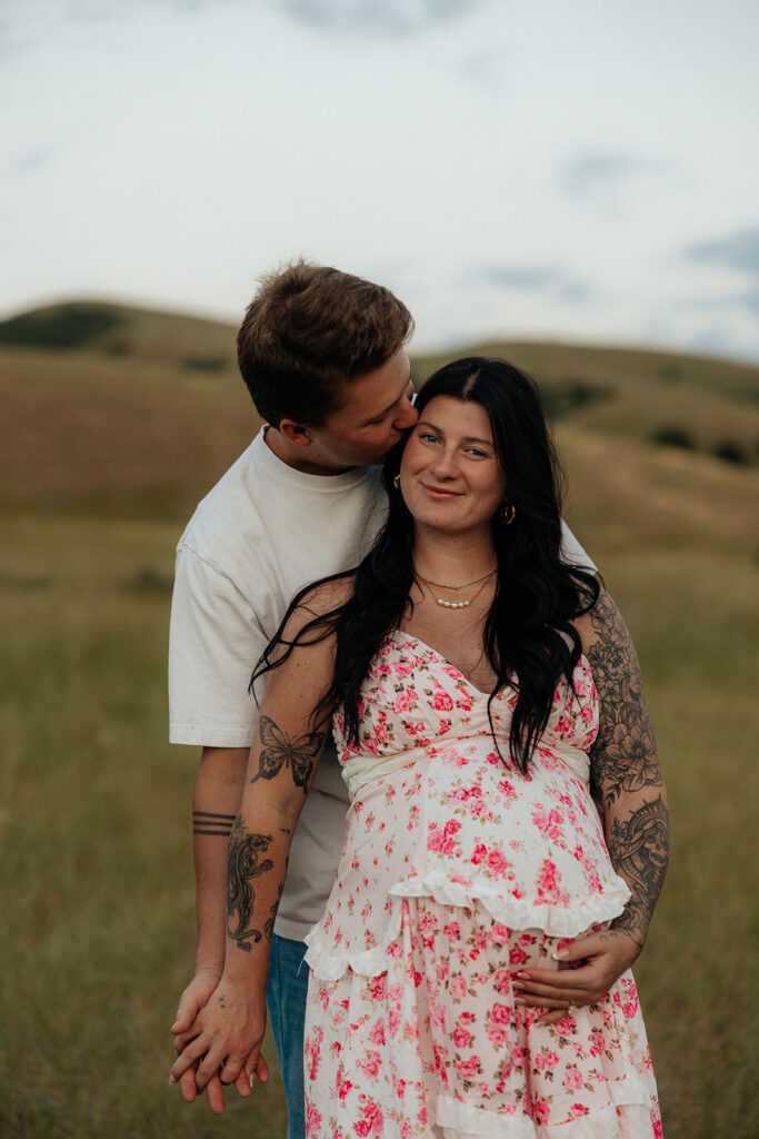 couple at their golden hour session