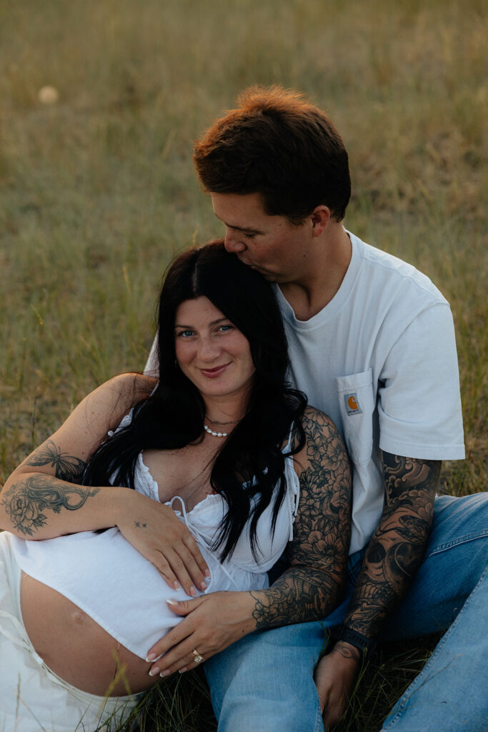 A Dreamy Utah Maternity Session at Sunset | Kyle & Kaylie