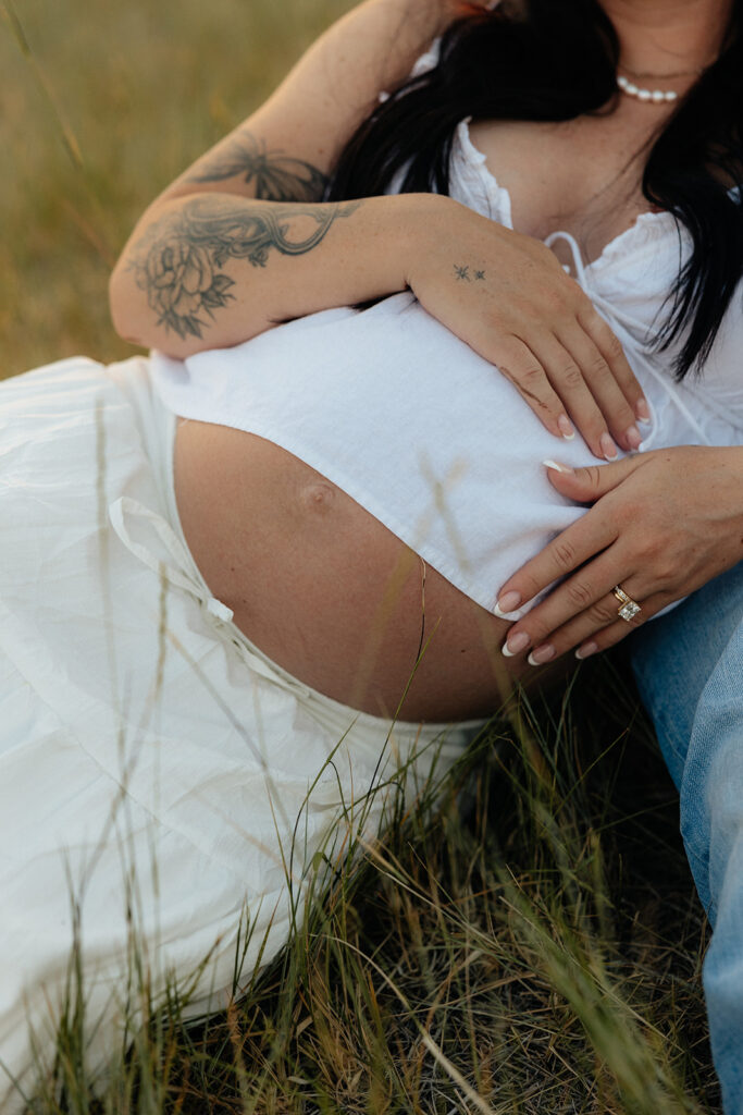 A Dreamy Utah Maternity Session at Sunset | Kyle & Kaylie